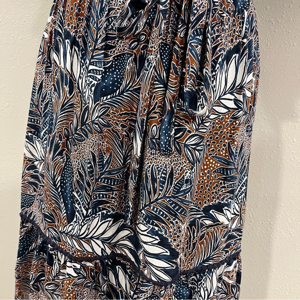 Dr2 tropical Floral Print mini Dress‎ cottage core style size medium - Picture 6 of 15